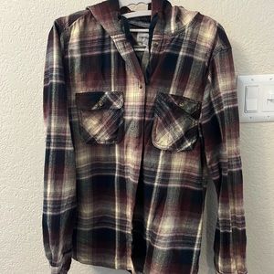 Carhartt Women's Beartooth Hooded Flannel Shirt